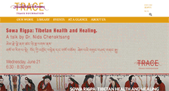 Desktop Screenshot of portal.trace.org
